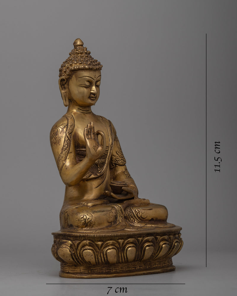 Amoghasiddhi Bodhisattva Statue | Fine Artwork for Home Decor