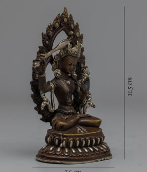 Manjushri Tibetan Statue | Embodiment of Wisdom and Enlightened Consciousness