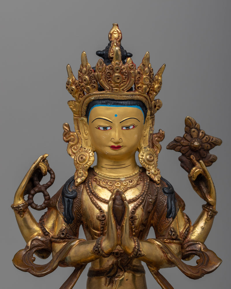 Buda Chenrezig Statue | Manifestation of Compassion and Universal Love