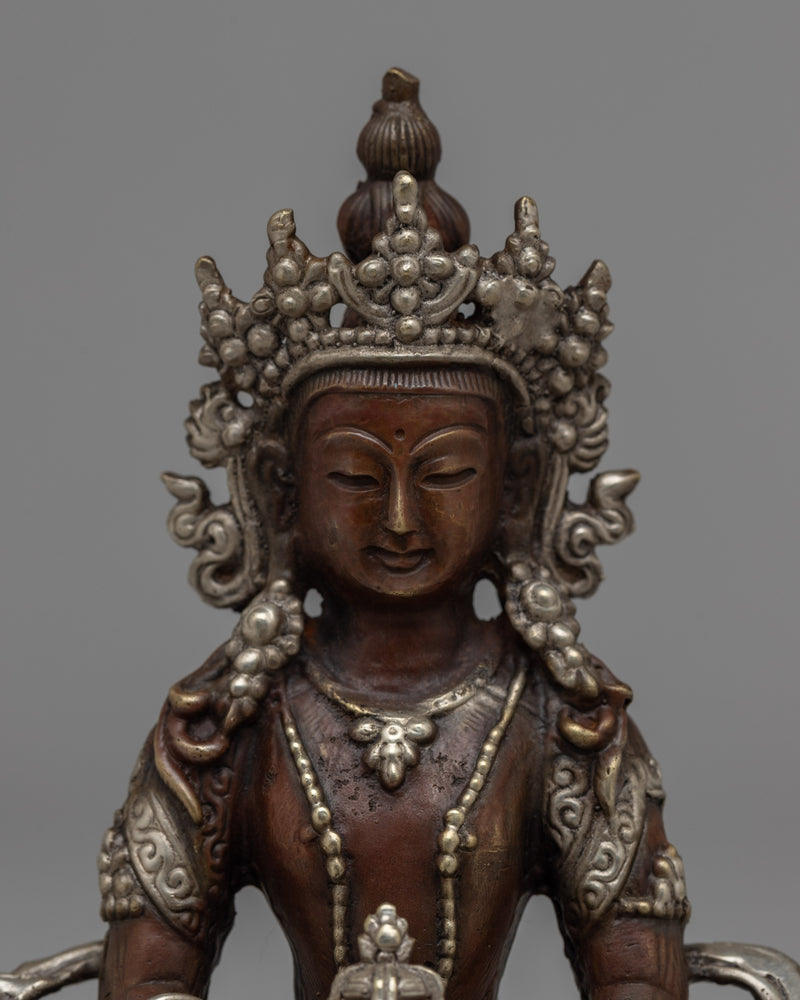 Amitayus Buddha Art Statue | Symbol of Longevity, Healing, and Spiritual Nourishment