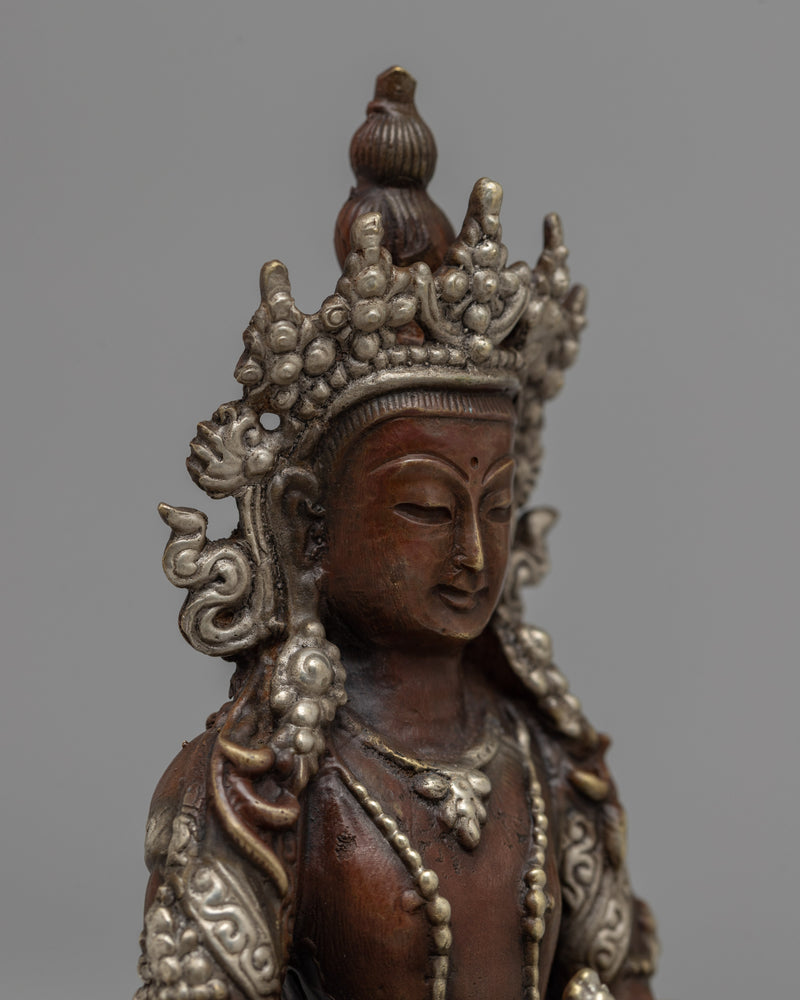 Amitayus Buddha Art Statue | Symbol of Longevity, Healing, and Spiritual Nourishment