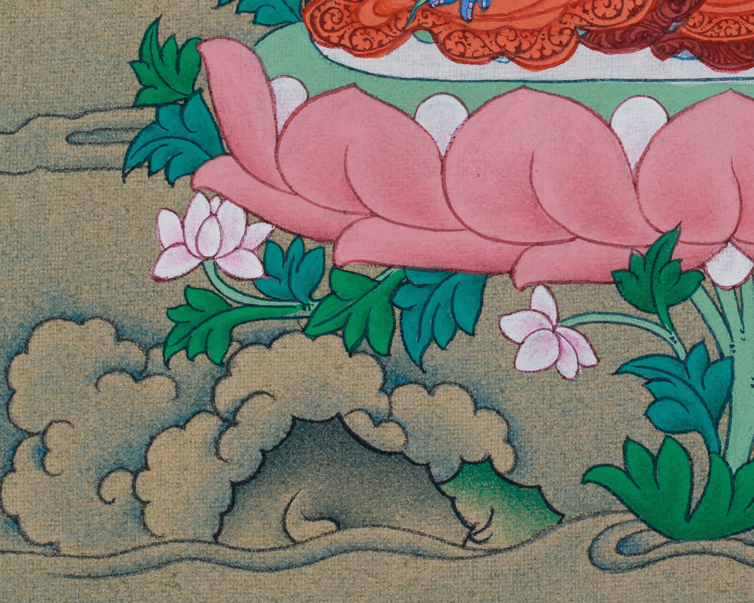 Bhaisajyaguru Buddha Thangka | Healing Buddha of Health and Protection