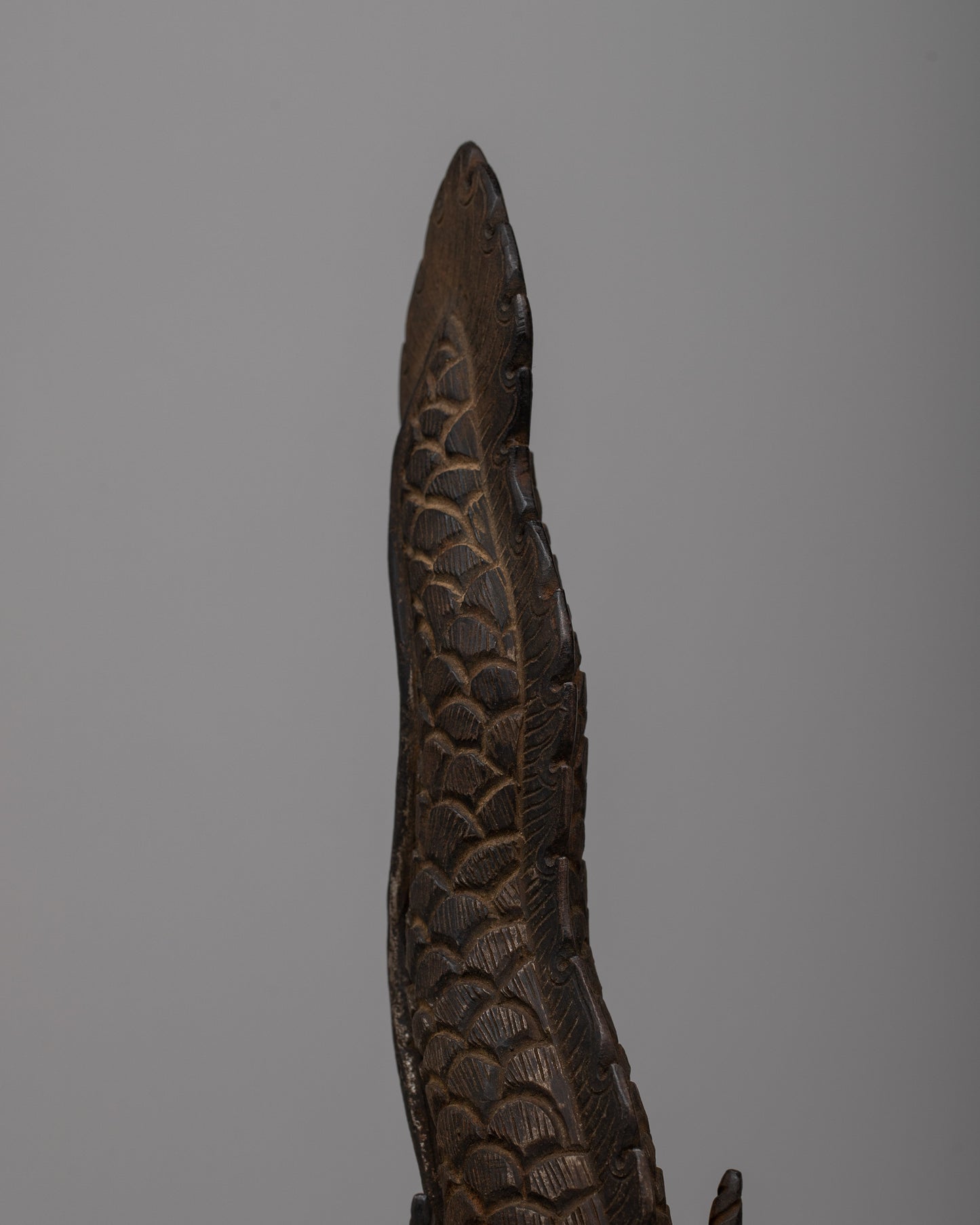 Iron Oxidized Kartika Knife | Tibetan Buddhist Ceremonial Knife