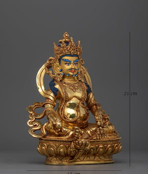 Jambhala Mantra Practice Statue
