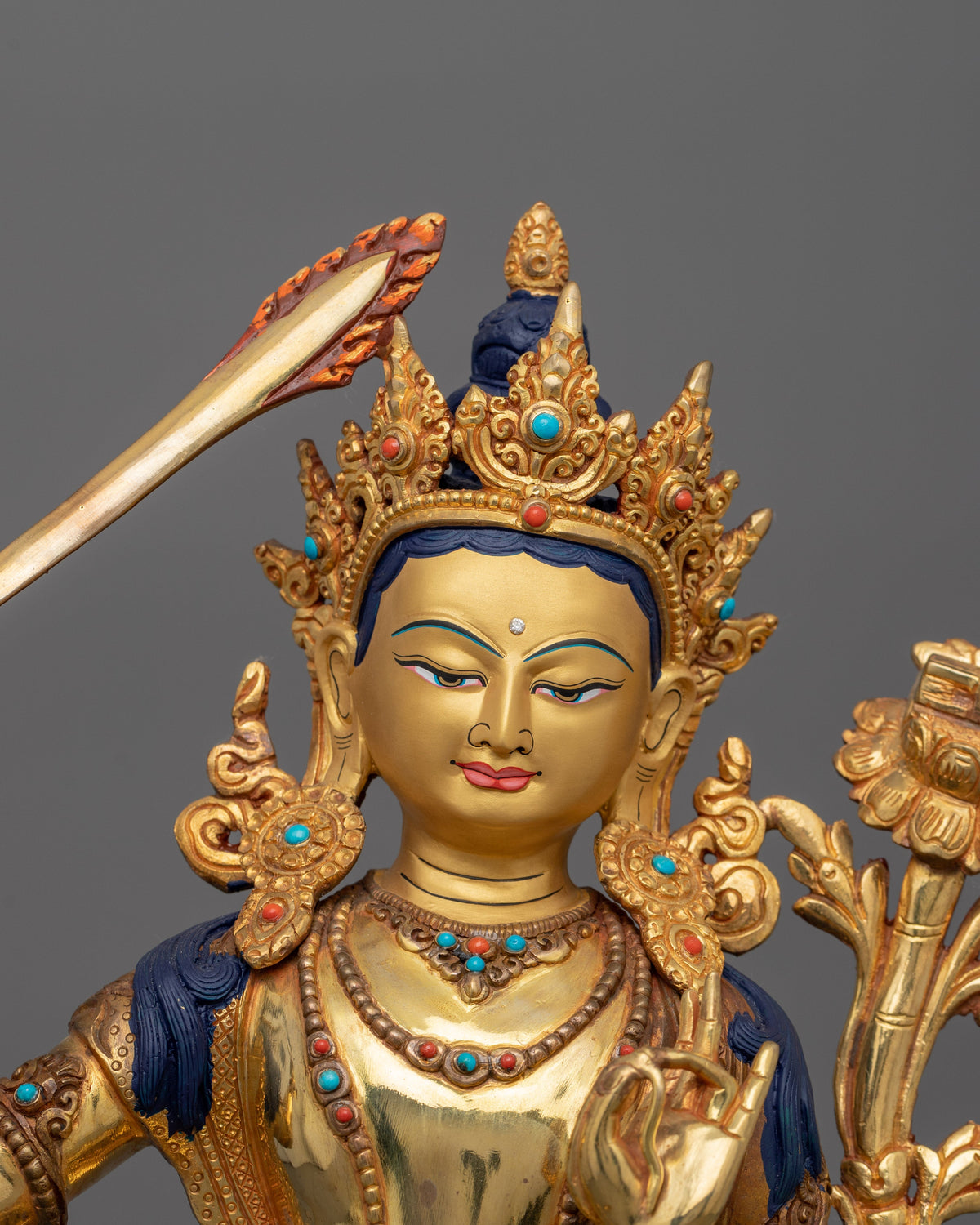 Ocean of Wisdom Manjushri Statue | Symbol of Power, Knowledge and Spiritual Insight
