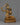 Gold Manjushri Statue | Hand-Carved Details on Sacred Sculpture