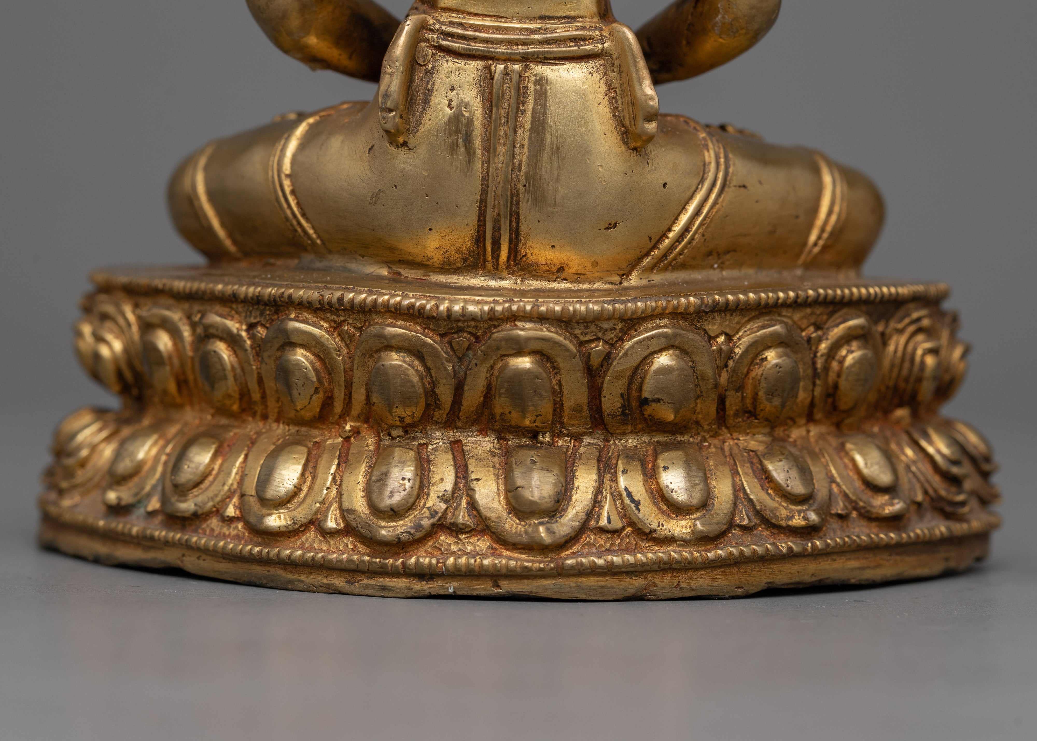 Gold Amitayus Buddha Statue | A Spiritual Beacon for Your Altar