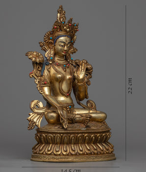 Green Tara Sculpture | Discover Serenity with Our Sculpture