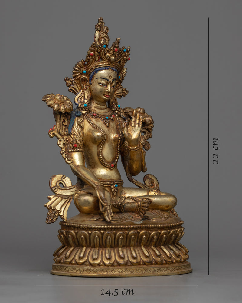 Green Tara Sculpture | Discover Serenity with Our Sculpture