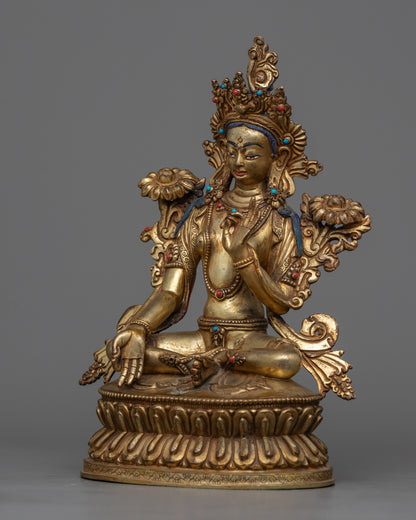 Green Tara Sculpture | Discover Serenity with Our Sculpture