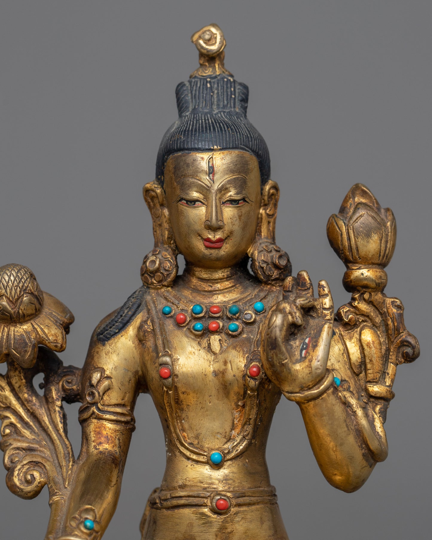 White Tara Long Life Deity | Handmade in Nepal