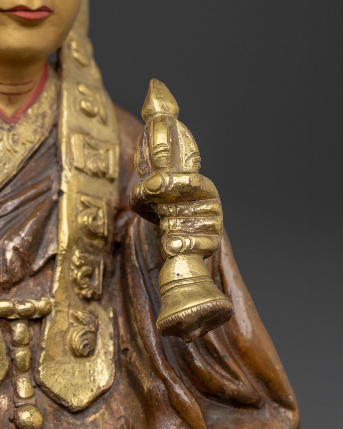 Handcrafted Karmapa Statue | Himalayan Spiritual Altar Decor