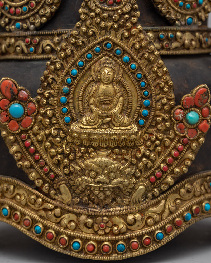 Vajra Crown | Handcrafted for Buddhist Tantric Practices