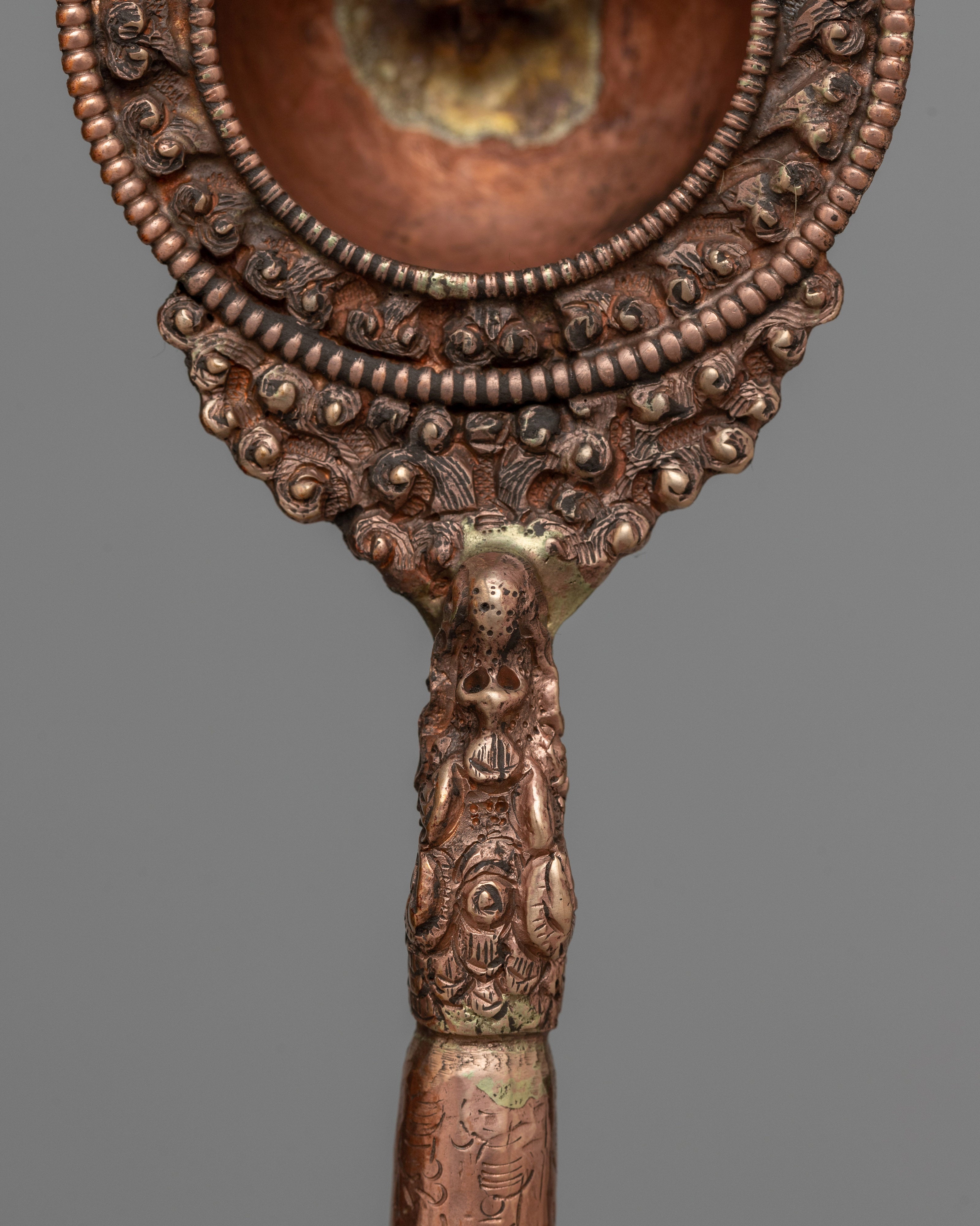 Fire Puja Spoon Set | Handmade Tool for Fire Puja Rituals