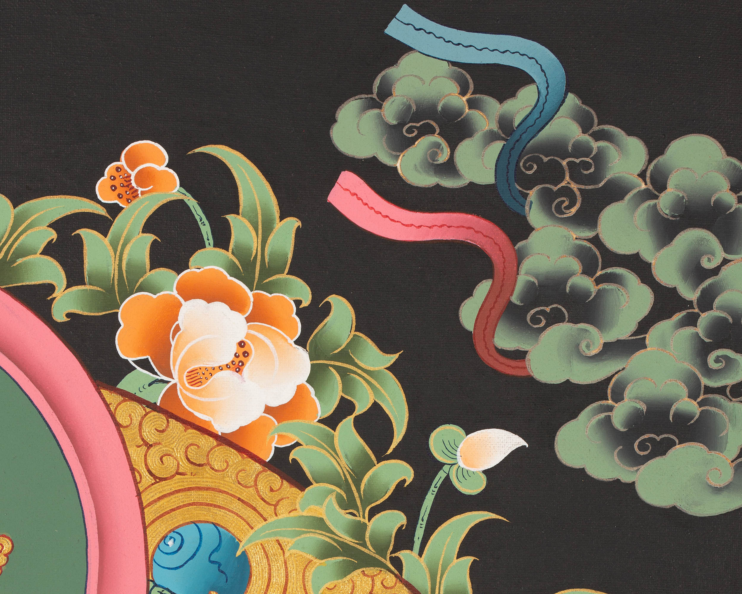 White Tara Thangka Painting | Female Bodhisattva Art