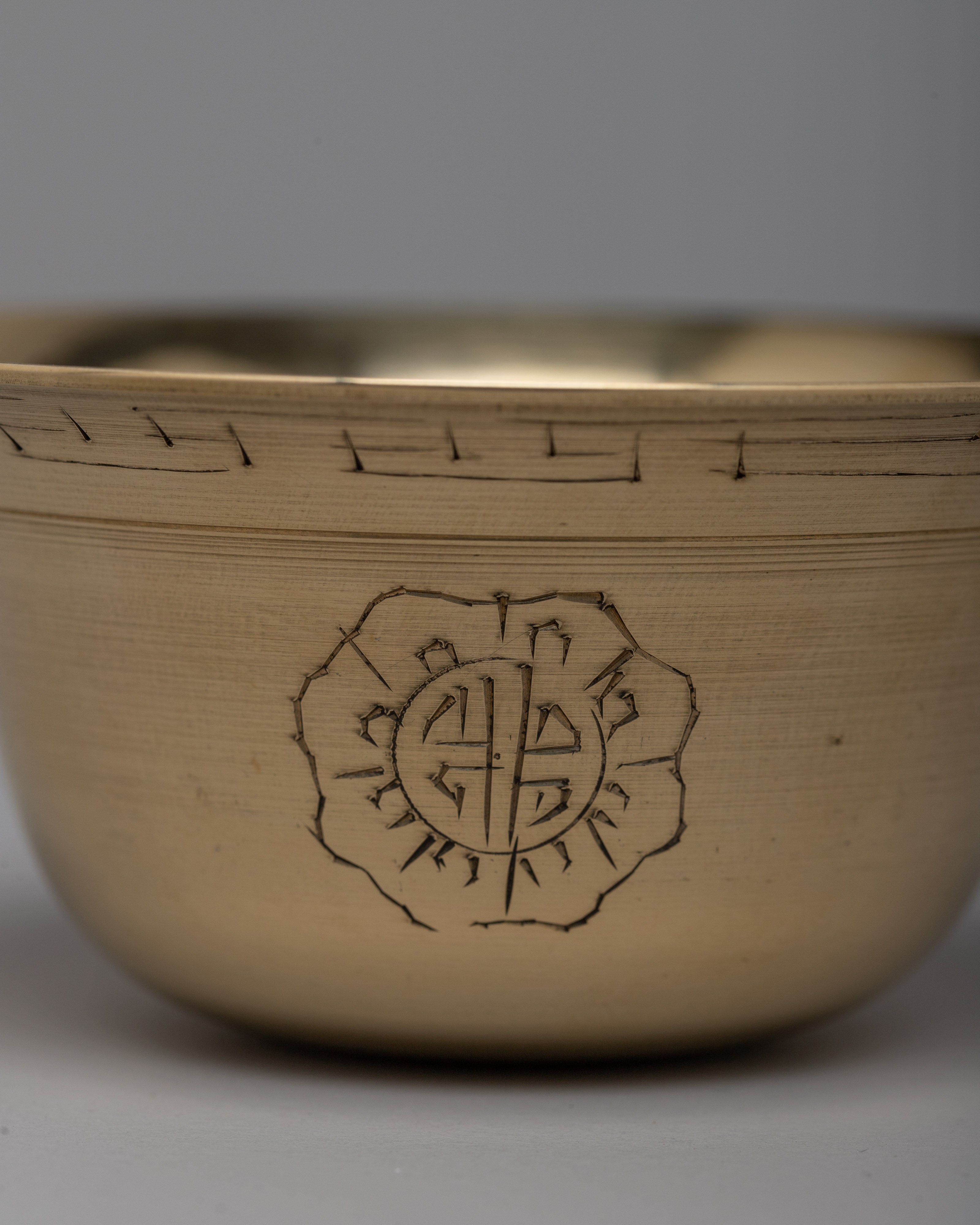 Tibetan Water Offering Bowls |  Traditional Decor for Zen Meditation Space