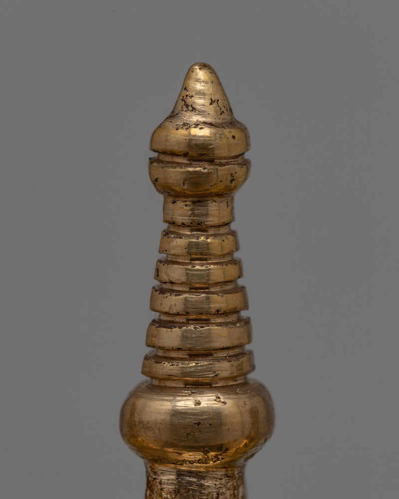 Small Prayer Wheel | Enhance Your Meditation Space with Tibetan Art