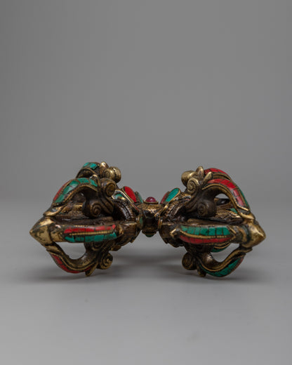 Buddhist Double Vajra | Sacred Art for Peace and Meditation