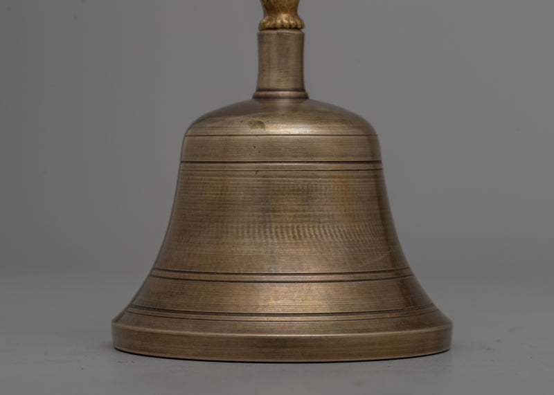 Tibetan Trident Bell | Vajrayana Buddhism Ceremonial Bell for Harmony