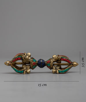 Brass Vajra Dorje | A Tibetan Spiritual Treasure