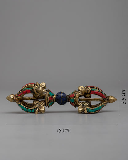 Brass Vajra Dorje | A Tibetan Spiritual Treasure