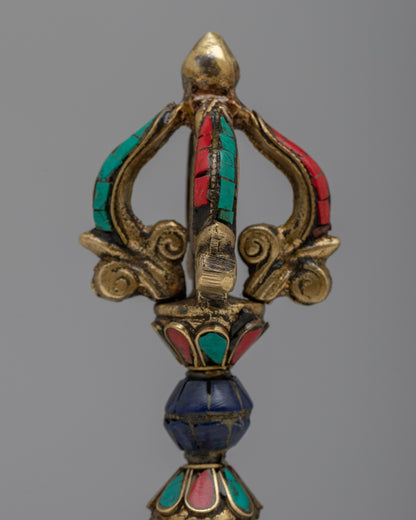 Brass Vajra Dorje | A Tibetan Spiritual Treasure