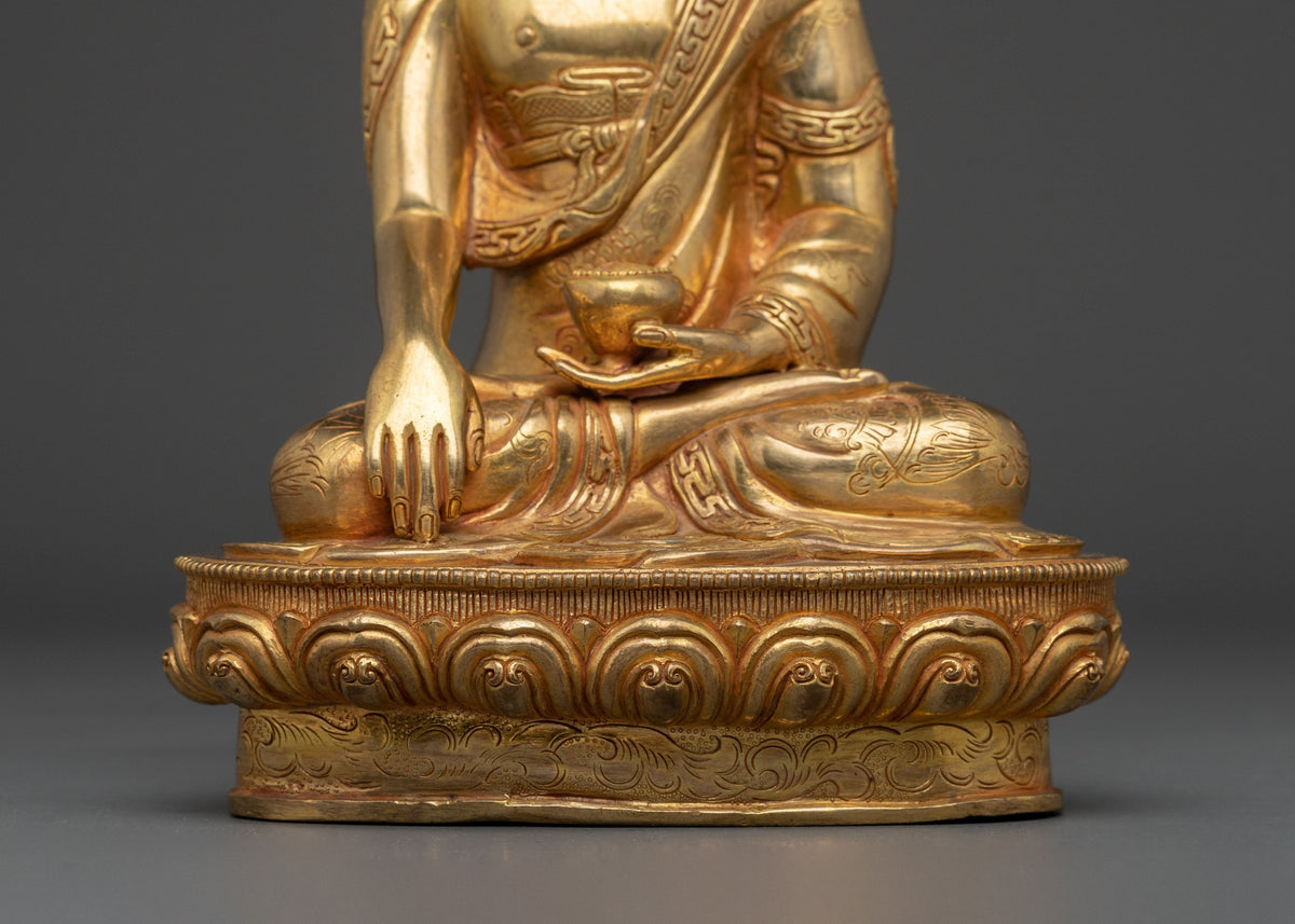 Handcrafted Three Buddha Statue Set | Spiritual Altar Decor