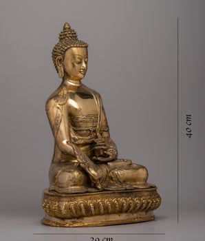 Medicine Buddha Healing Deity Statue | Doctor of Buddhism Who cures Suffering