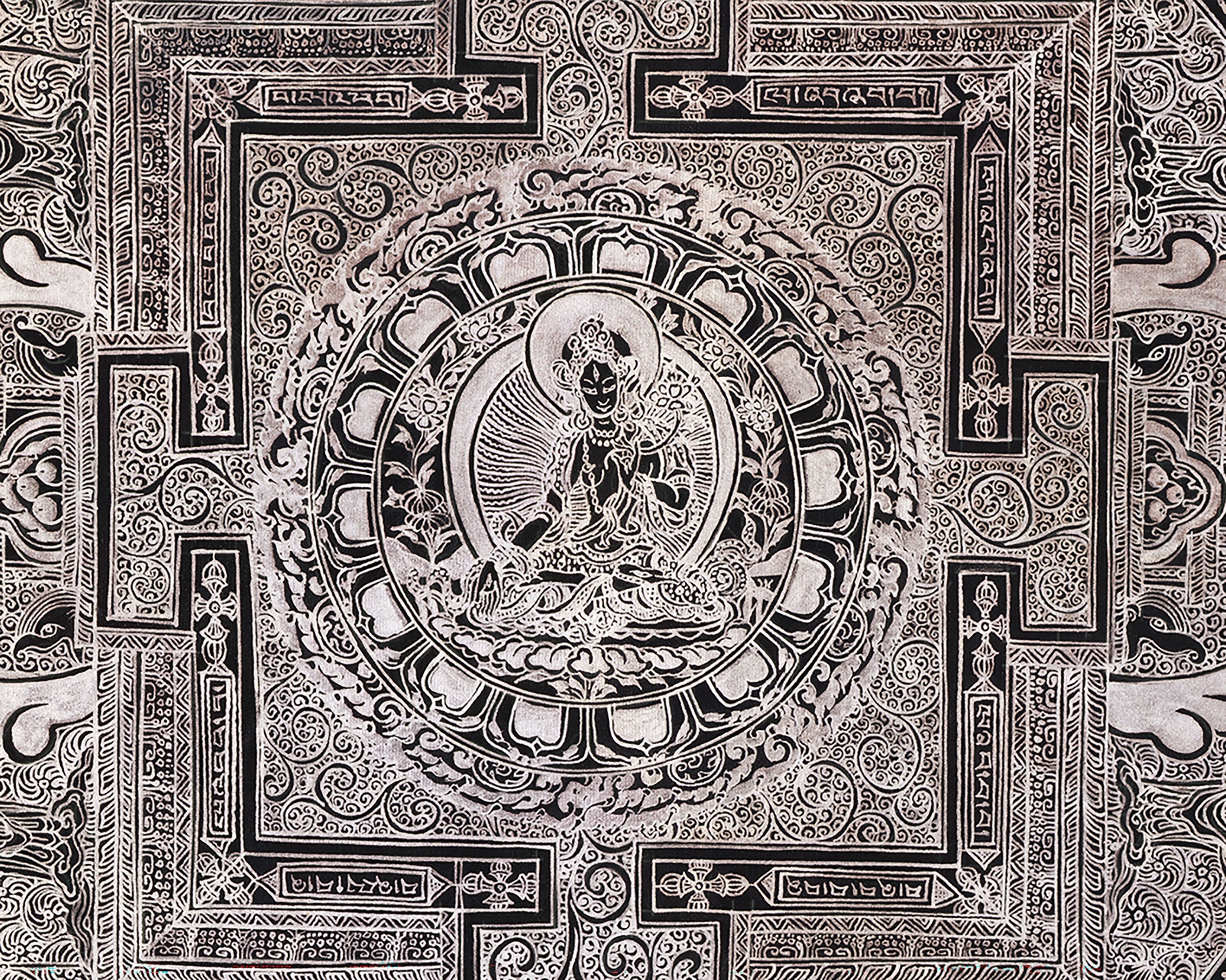 White Tara Mandala | Thangka for Healing, Longevity & Protection