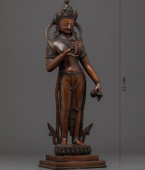 Bodhisattva Vajrasattva Sculpture | Traditional Buddhist Art