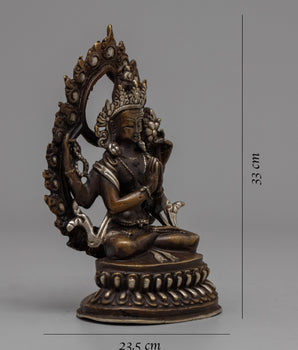 Chenresig Brass Statue | Inspiring Compassion in Meditation