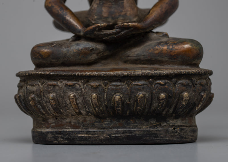 Samantabhadra With Consort Brass Statue | Symbolizing Spiritual Harmony