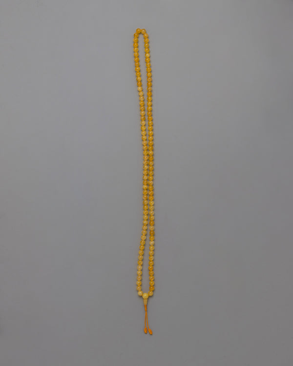 Genuine 8mm Citrine Mala Beads