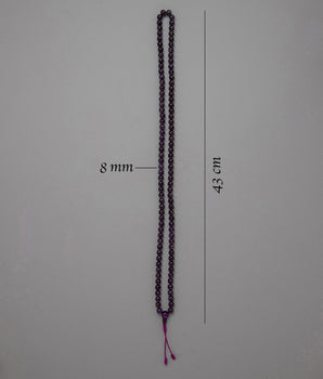 Amethyst Mala Beads | Quality Prayer Beads for Spiritual Growth