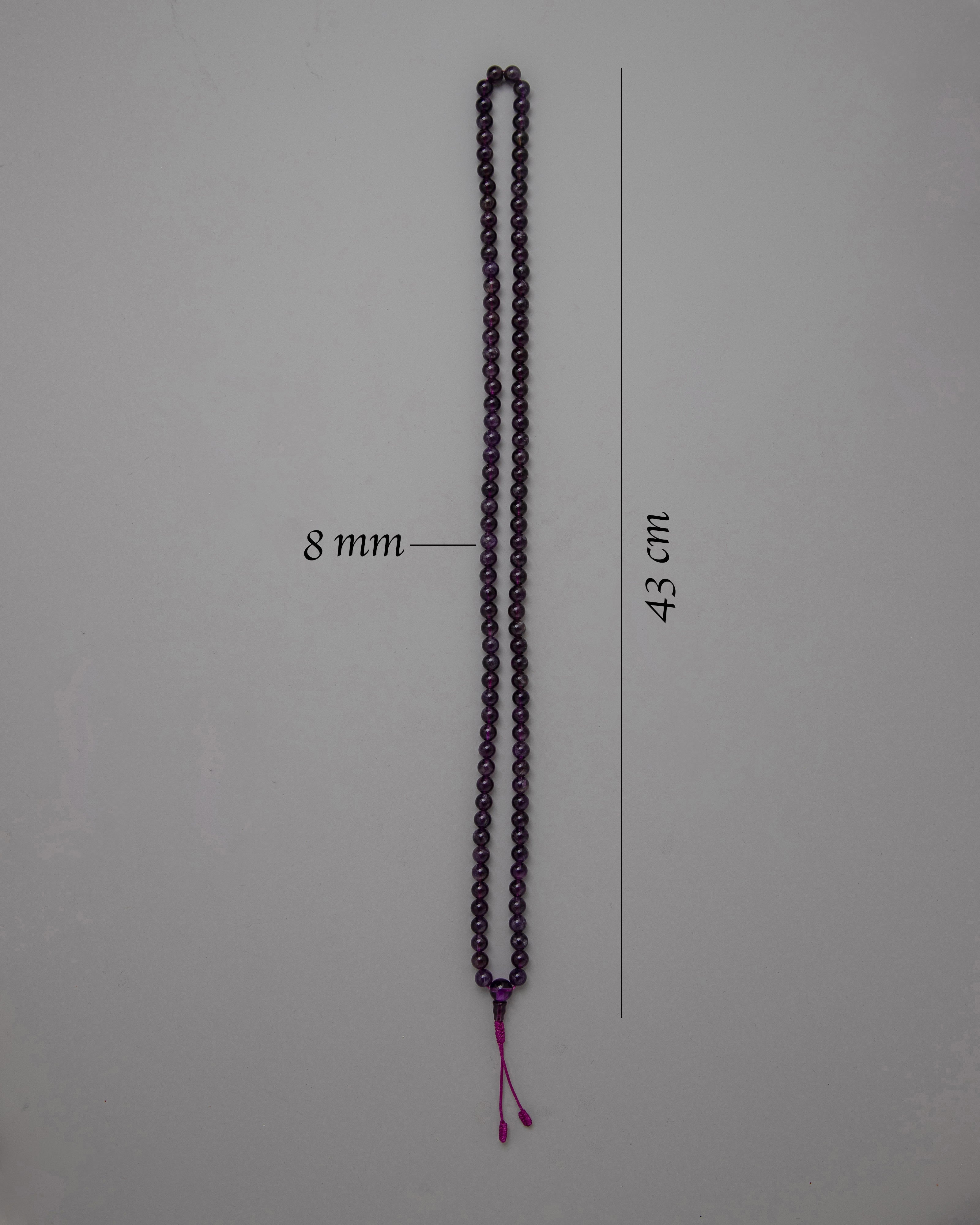 Amethyst Mala Beads | Quality Prayer Beads for Spiritual Growth