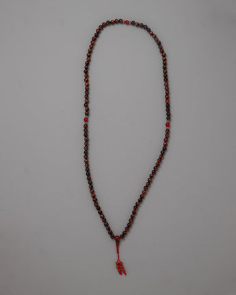 Red Tiger Eye Beads Mala