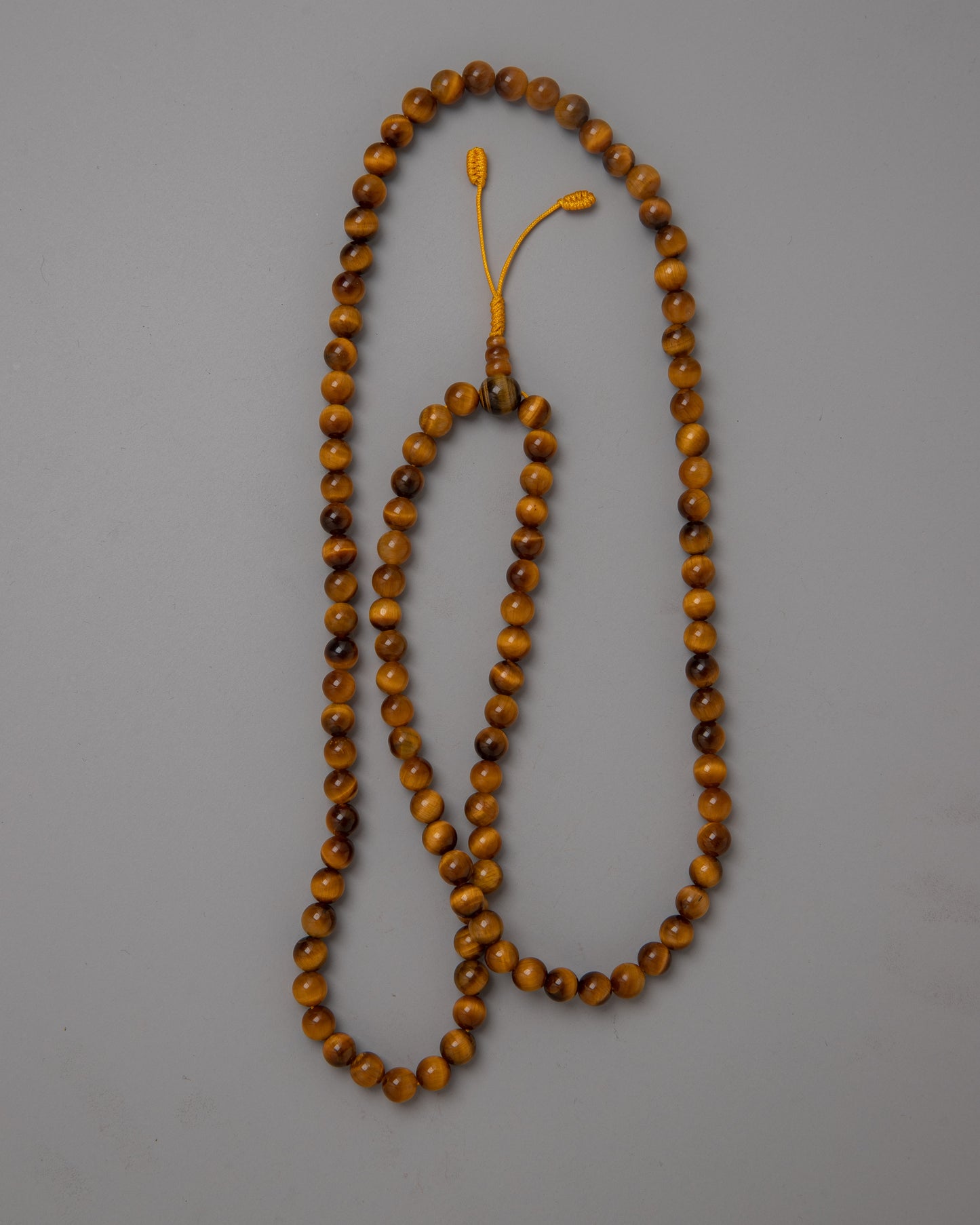 Golden Tiger Eye Beads | 108 Beads for Emotional Stability