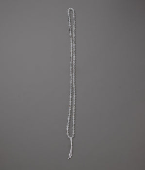 Crystal Beads White Mala