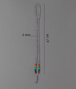 Crystal Mala Beads | Sparkling Meditation Beads