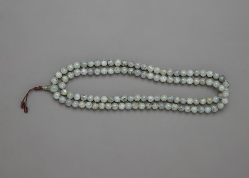 Labradorite Mala Beads | Mala For Calming & Will Power