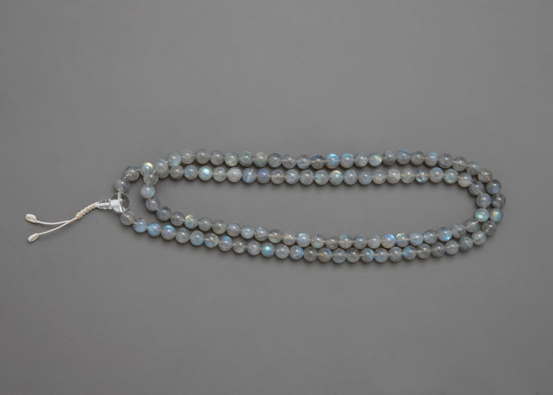 Labradorite Mala | Beads for Deep Meditation and Intuition