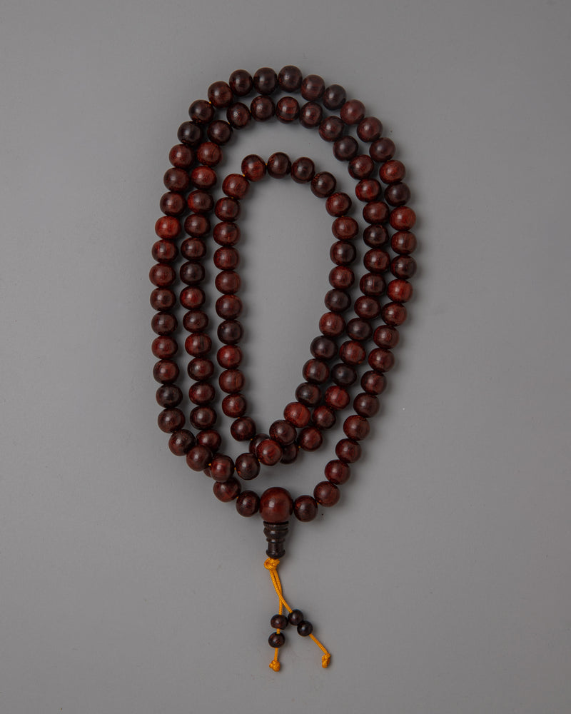 Sandalwood Mala Beads | Spiritual Jewelry for Balance and Focus