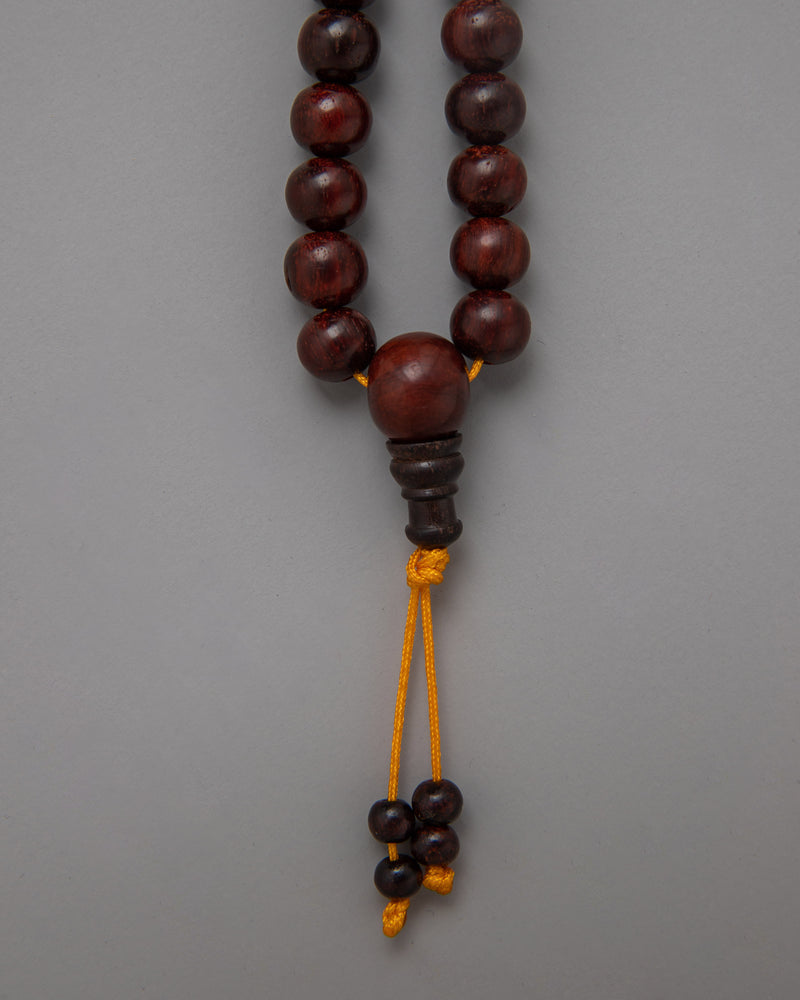 Sandalwood Mala Beads | Spiritual Jewelry for Balance and Focus