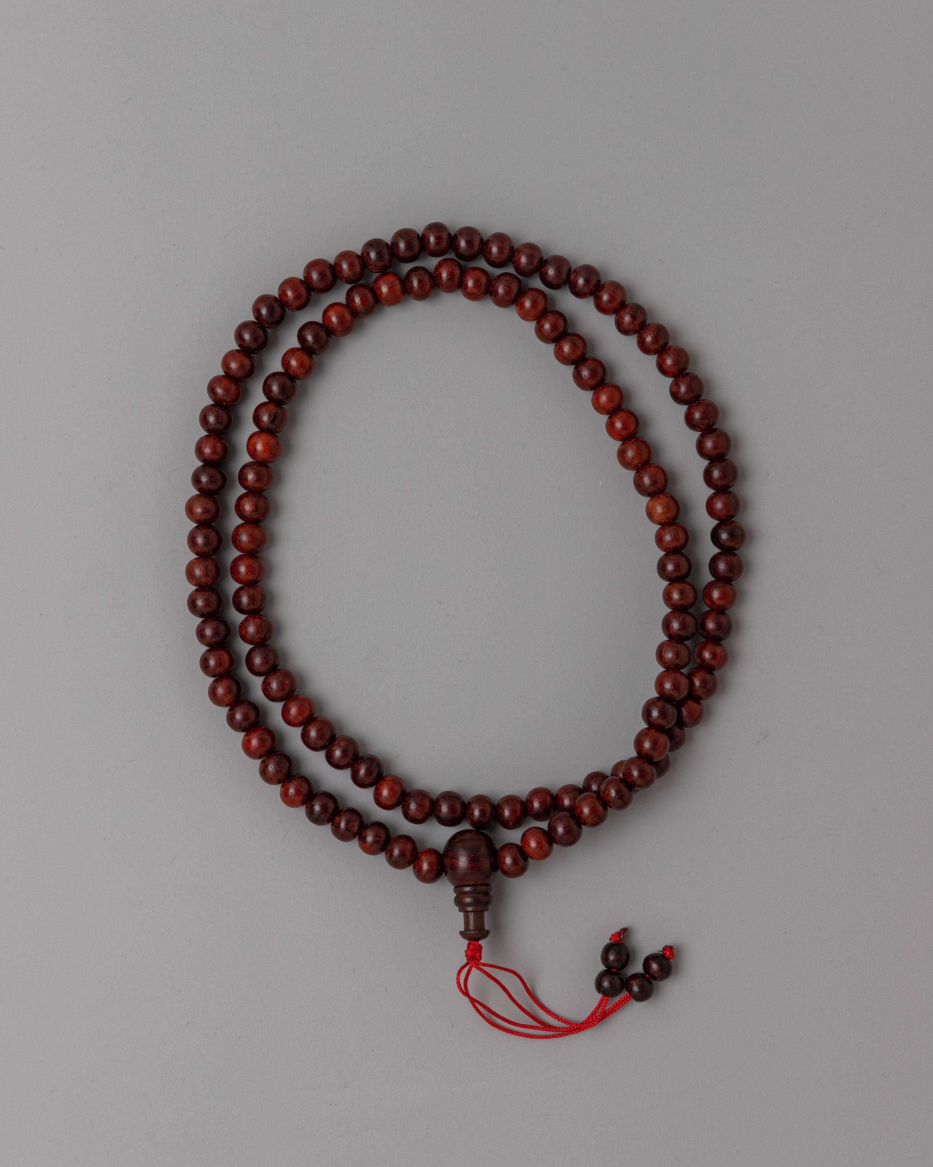 Red Sandalwood Mala | Sacred Meditation and Prayer Beads