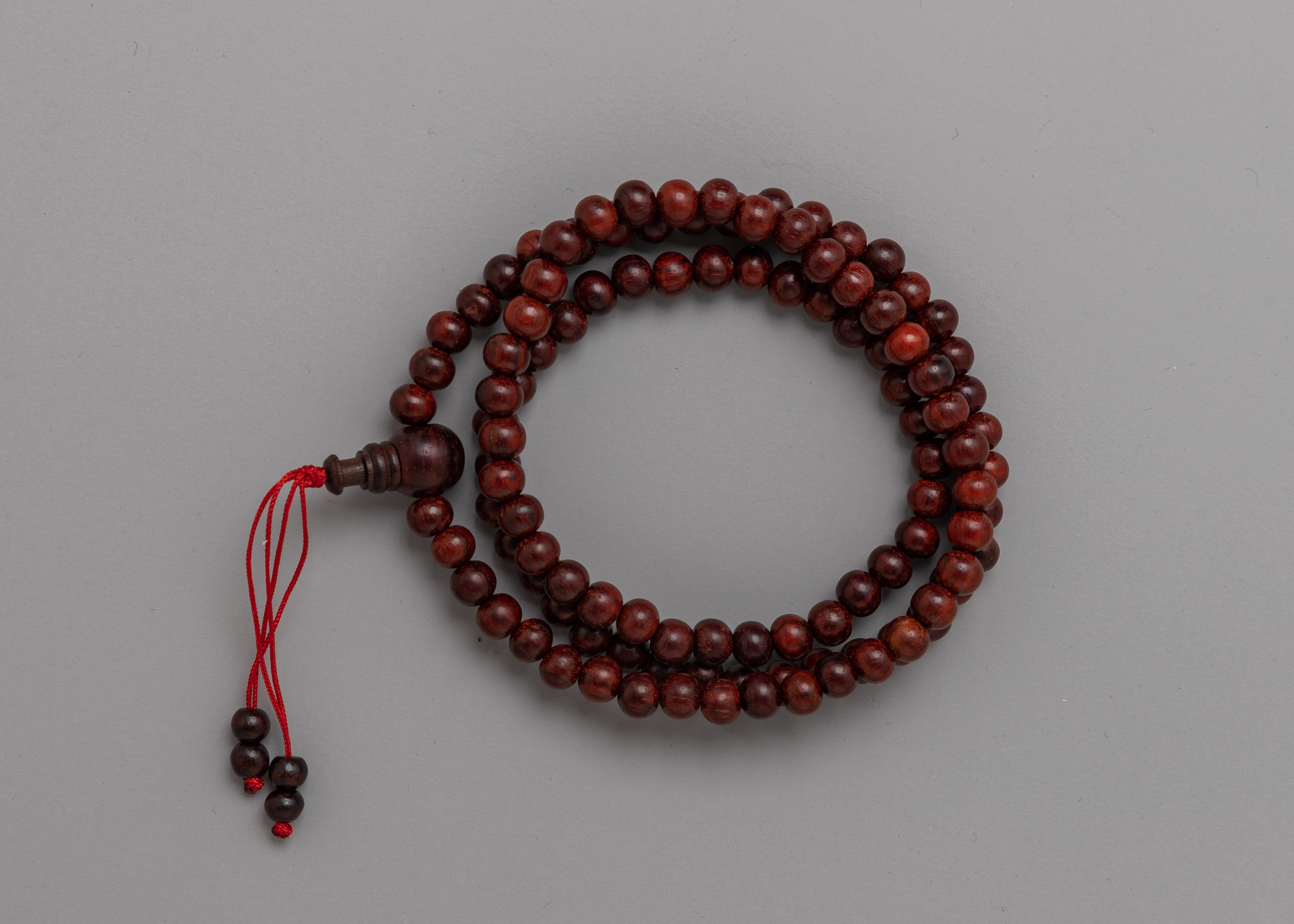 Red Sandalwood Mala | Sacred Meditation and Prayer Beads