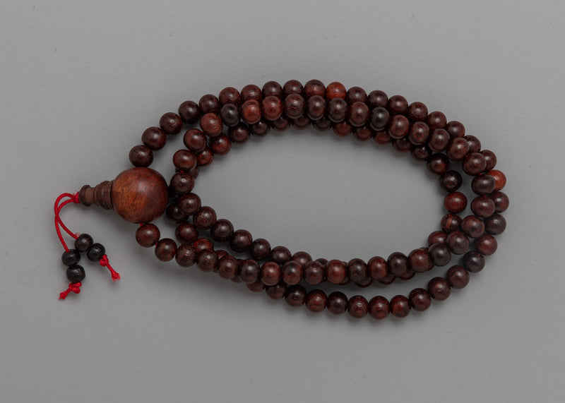 Sandalwood Beads Mala | Sacred Mala for Meditation and Healing