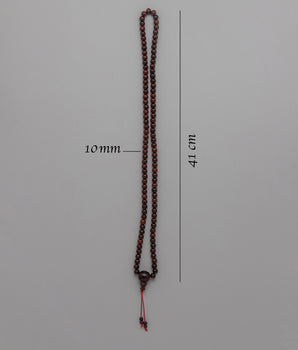 Rosewood Mala Beads | 10 MM Buddhist Prayer Beads