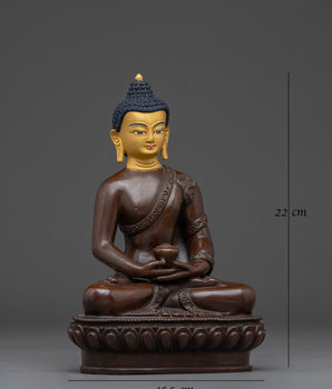 Peaceful Amitabha Buddha Meditation Art