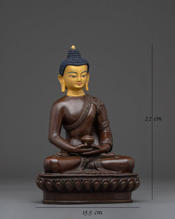Peaceful Amitabha Buddha Meditation Art