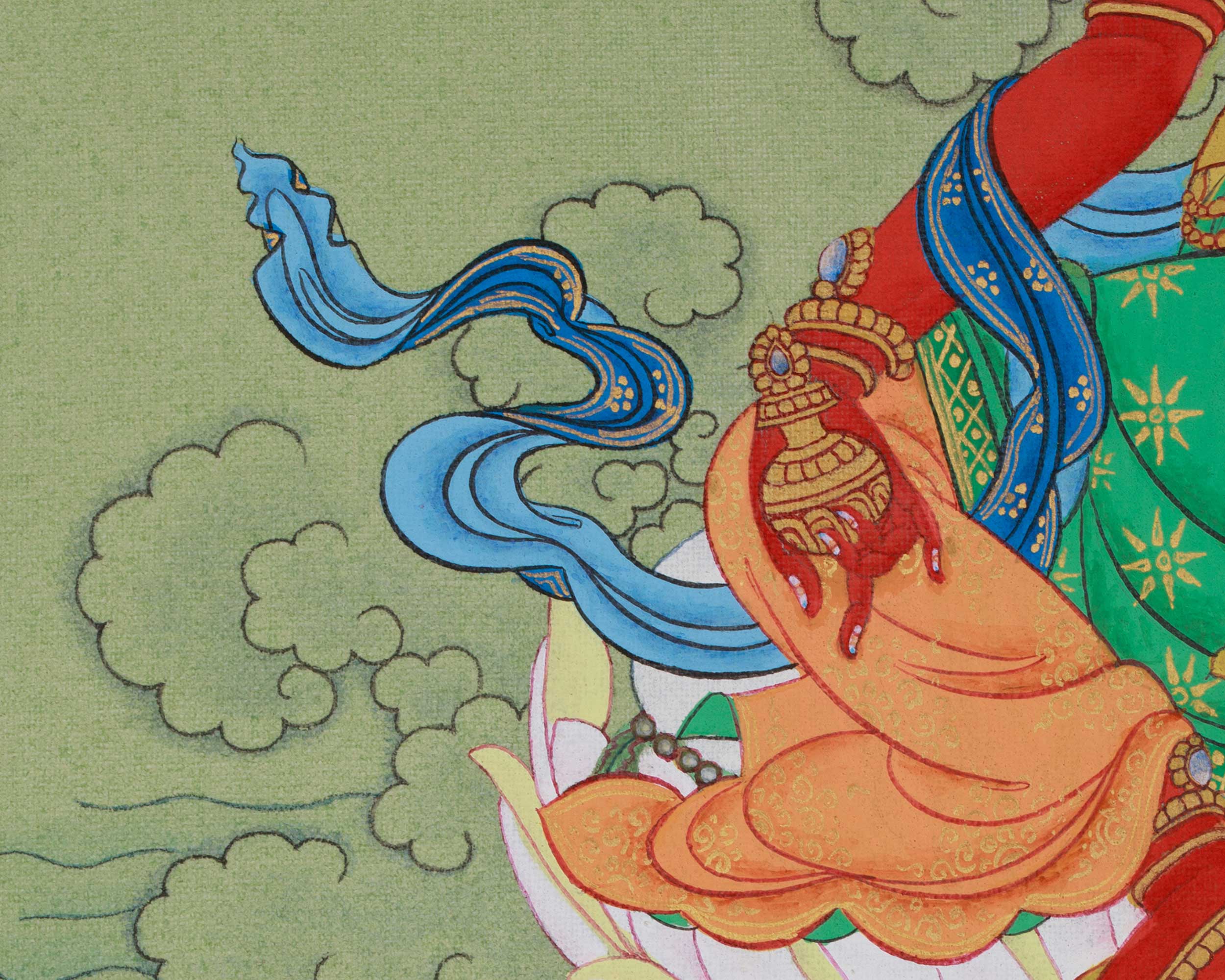 Vajrayana Red Tara Art | Female Buddha of Power and Magnetism